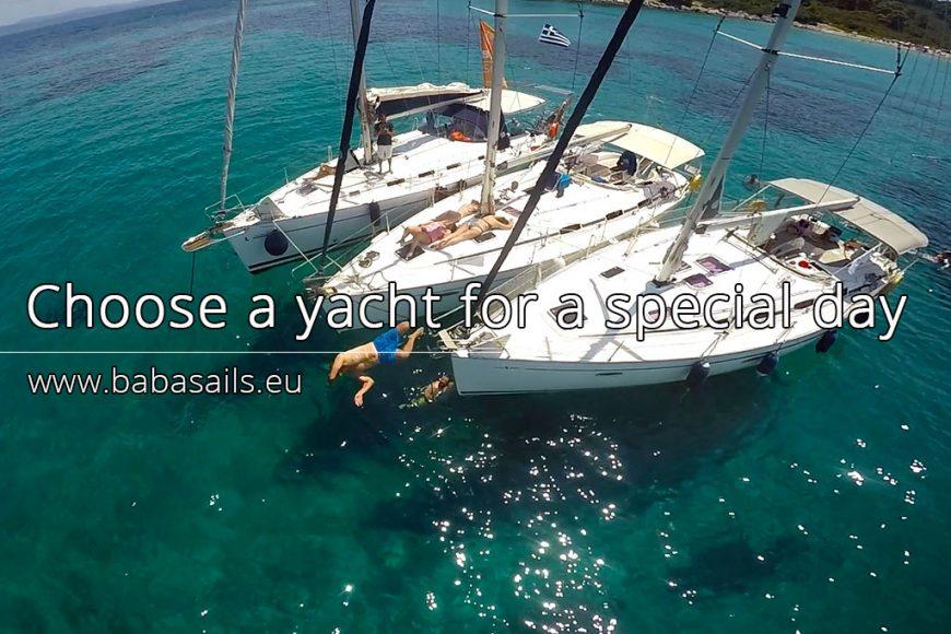 Choose a yacht for a special day