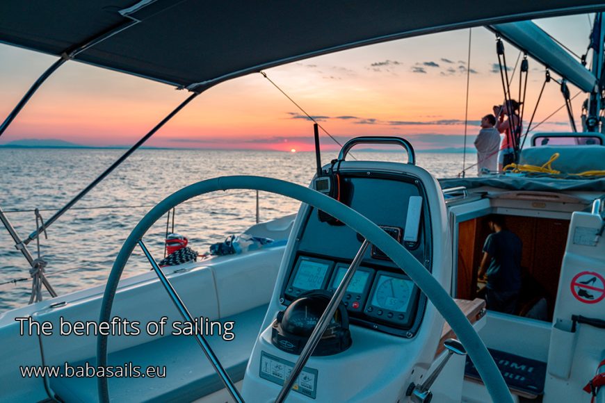 The benefits of sailing