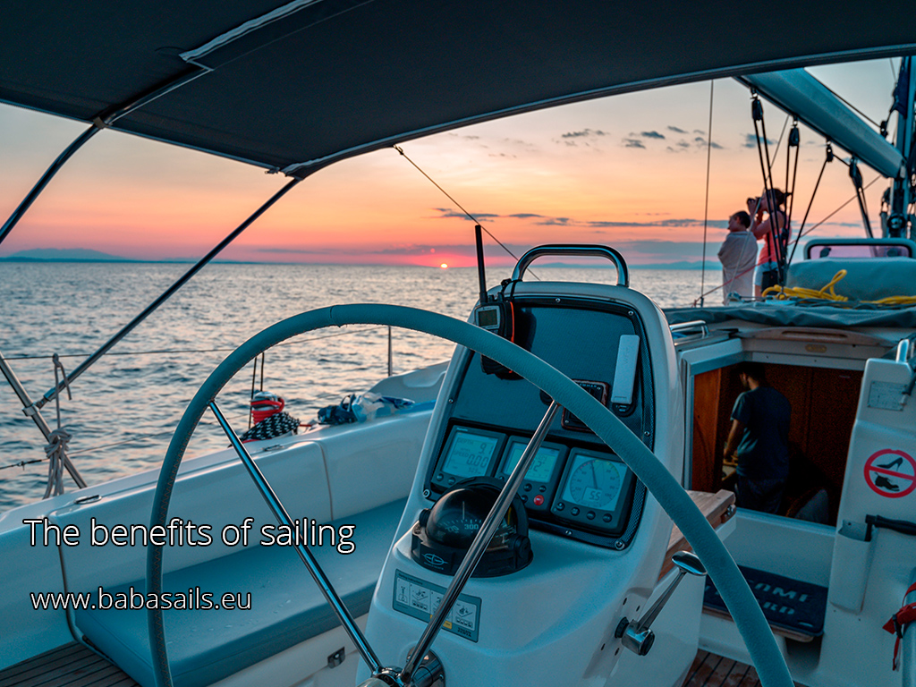 The benefits of sailing - Babasails Yachting Halkidiki Greece