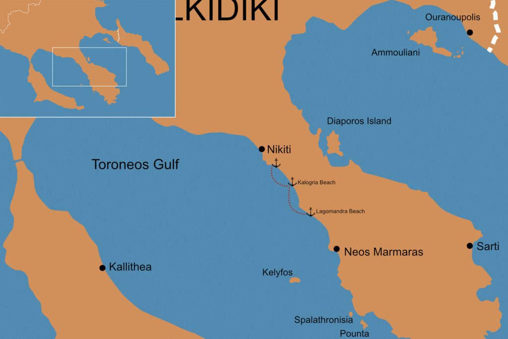 Sunset Sailing Cruise from Nikiti (3 Hours)