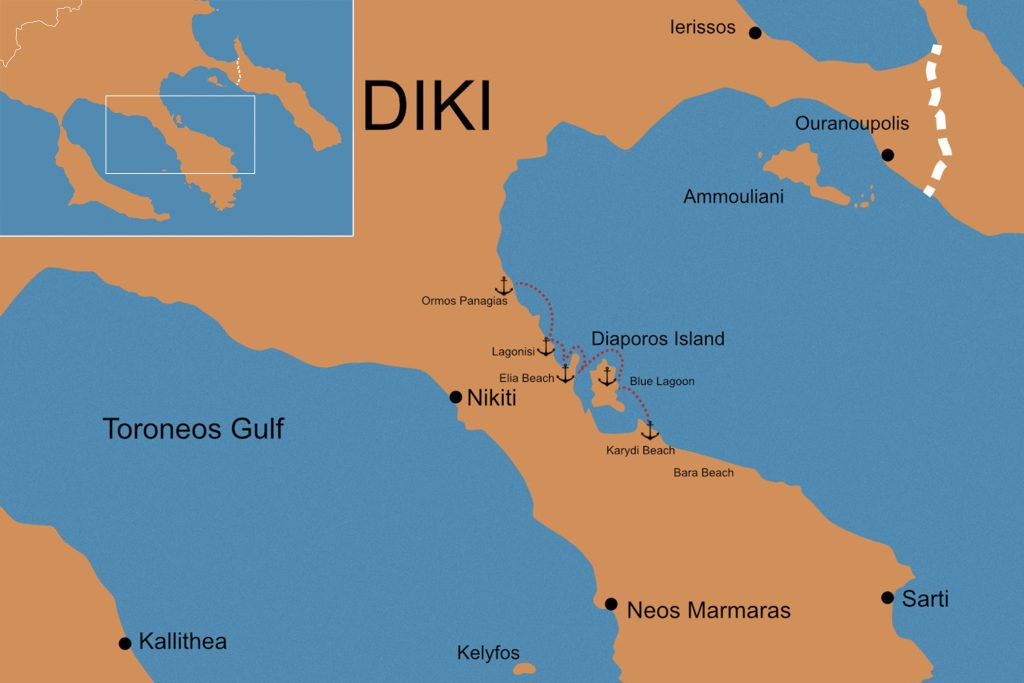 Sunset Sailing Cruise Sithonia