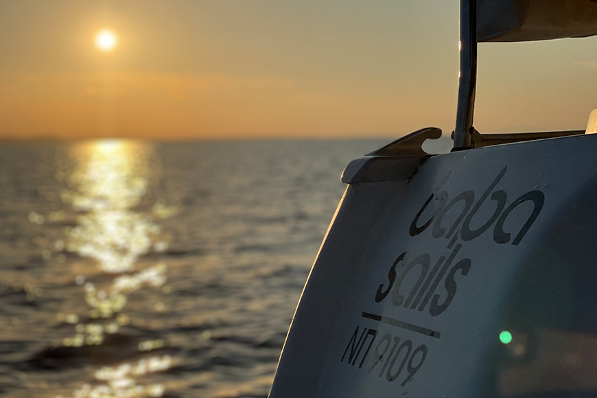 Sunset & Moonlight Sailing in Halkidiki